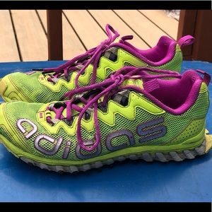 Adidas Vigor TR 3 G66617 Lime/Purple Sneakers 9.5